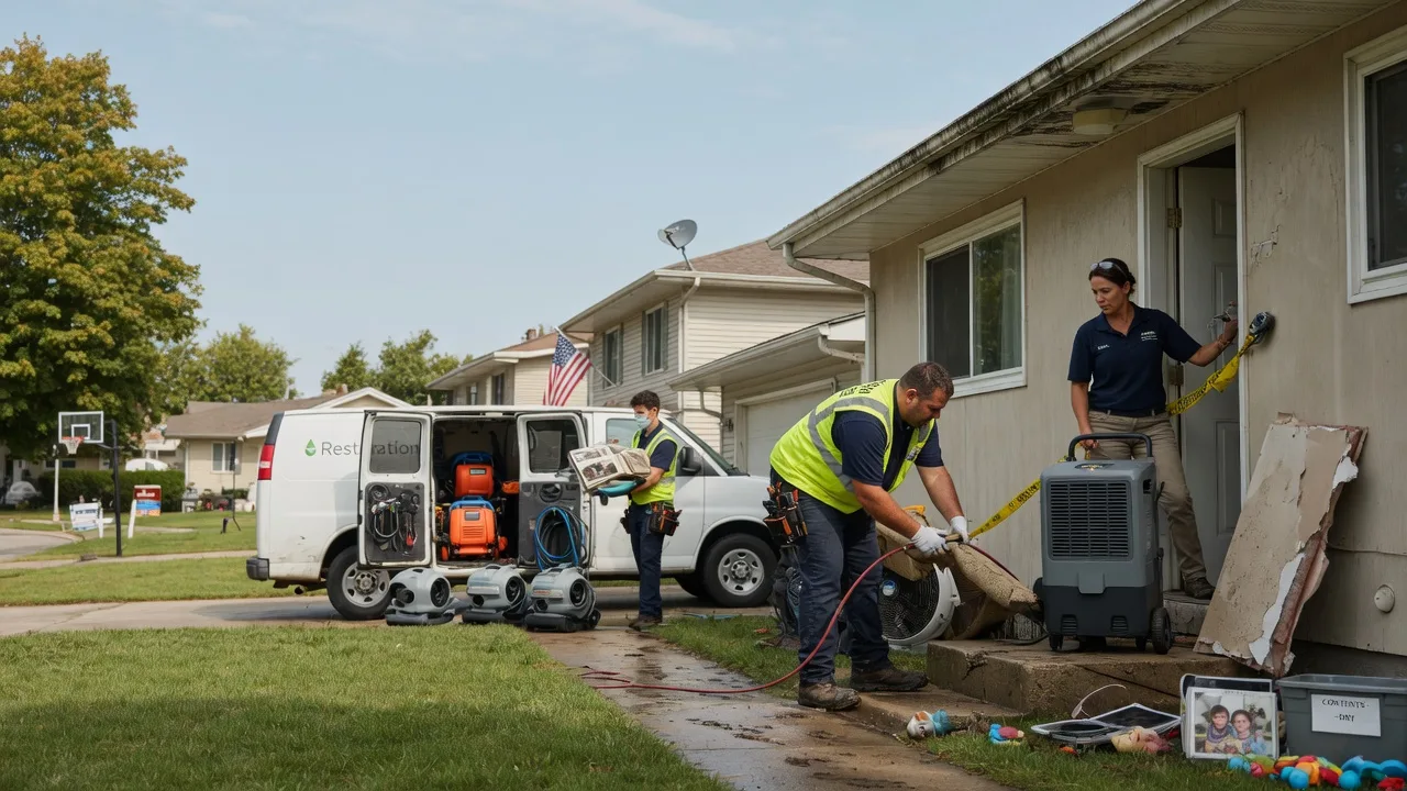 Water Damage Restoration in Monroe City, IN near me